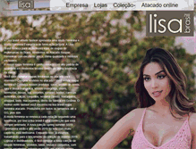 Tablet Screenshot of lisabrasil.com.br